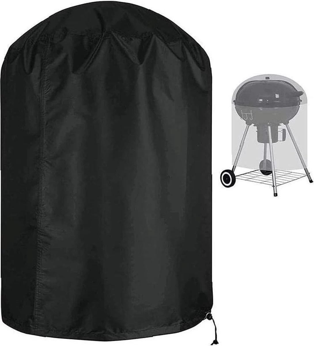 BLANCC Universele Barbeque Hoes (Waterdicht) Met Opbergtas (voor BBQ ø 57cm) Van Bv Weber - Afbeelding 2