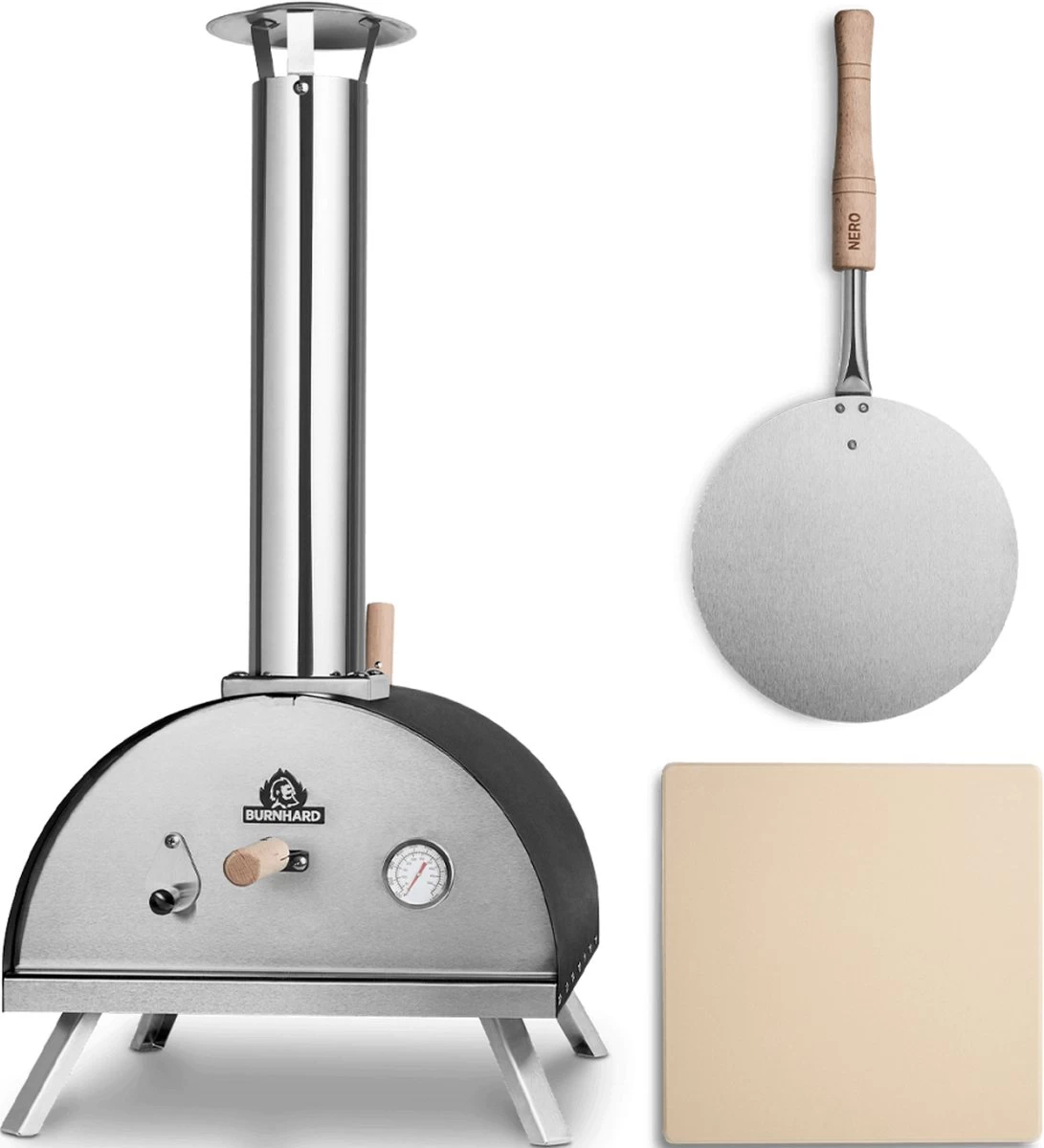 Burnhard Pizzaoven Voor Buiten - Nero - Afbeelding 14