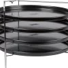 Pizza - Pizzarek - Pizza Oven - Zenker - Pizzabakset - 5 Delige Set Voor 4 Pizza's - Ø 28,5 Cm - Antiaanbaklaag Van ILAG® - Pizzaplaat - Pizza