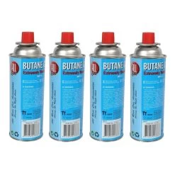 4x Kookstel Gasflessen Butaan Gas - 4 Stuks A 227 Gram - Gasbus Navulling