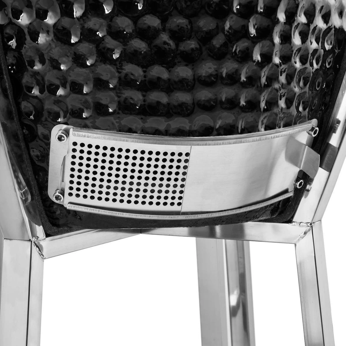 Patton Kamado Houtskool Barbecue - 18" - Grilloppervlak Ø 39 Cm - Met Bluetooth Thermometer - Groen - Afbeelding 14