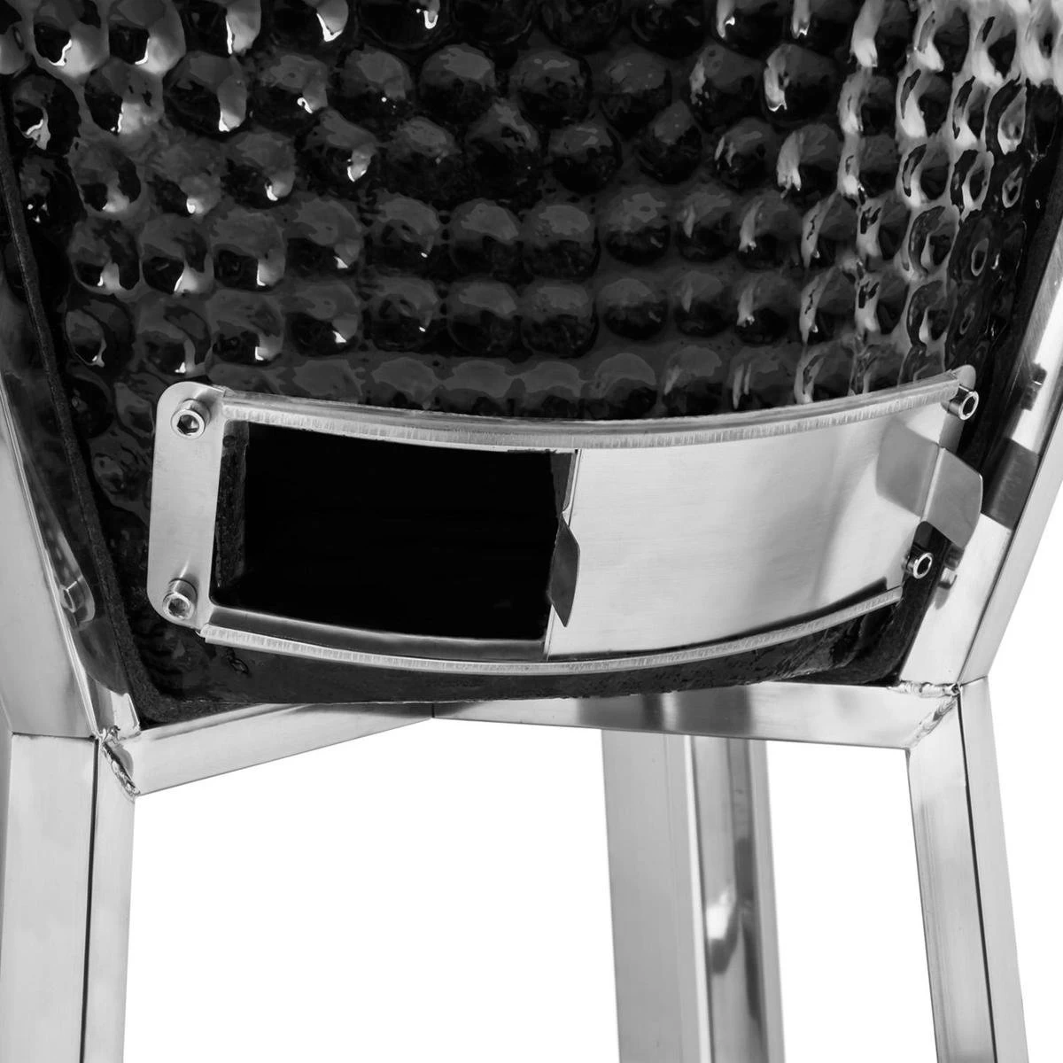 Patton - Kamado 21" - Premium Black - Keramische Barbecue - Incl. Bluetooth Kerntemperatuurmeter - LED Verlichting - Large - Compleet - Zwart - Afbeelding 11