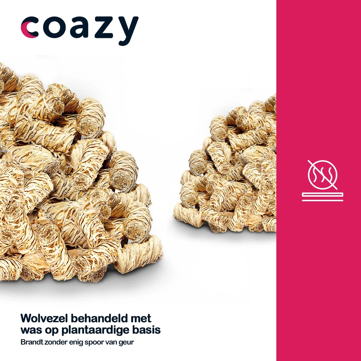 Aanmaakkrullen Voor BBQ Of Kachel | 5kg ECO FSC Gecertificeerd Aanmaakhout Barbecue - Biologisch En Duurzaam Aanmaakwokkels - Houtwol Wokkels - Barbeque Aansteker - Aanmaakblokjes - Accessoires - Ongeveer 400krullen - Afbeelding 6