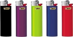 BIC Maxi J26 Aansteker / Aanstekers Willekeurige Kleuren (5 Stuks)