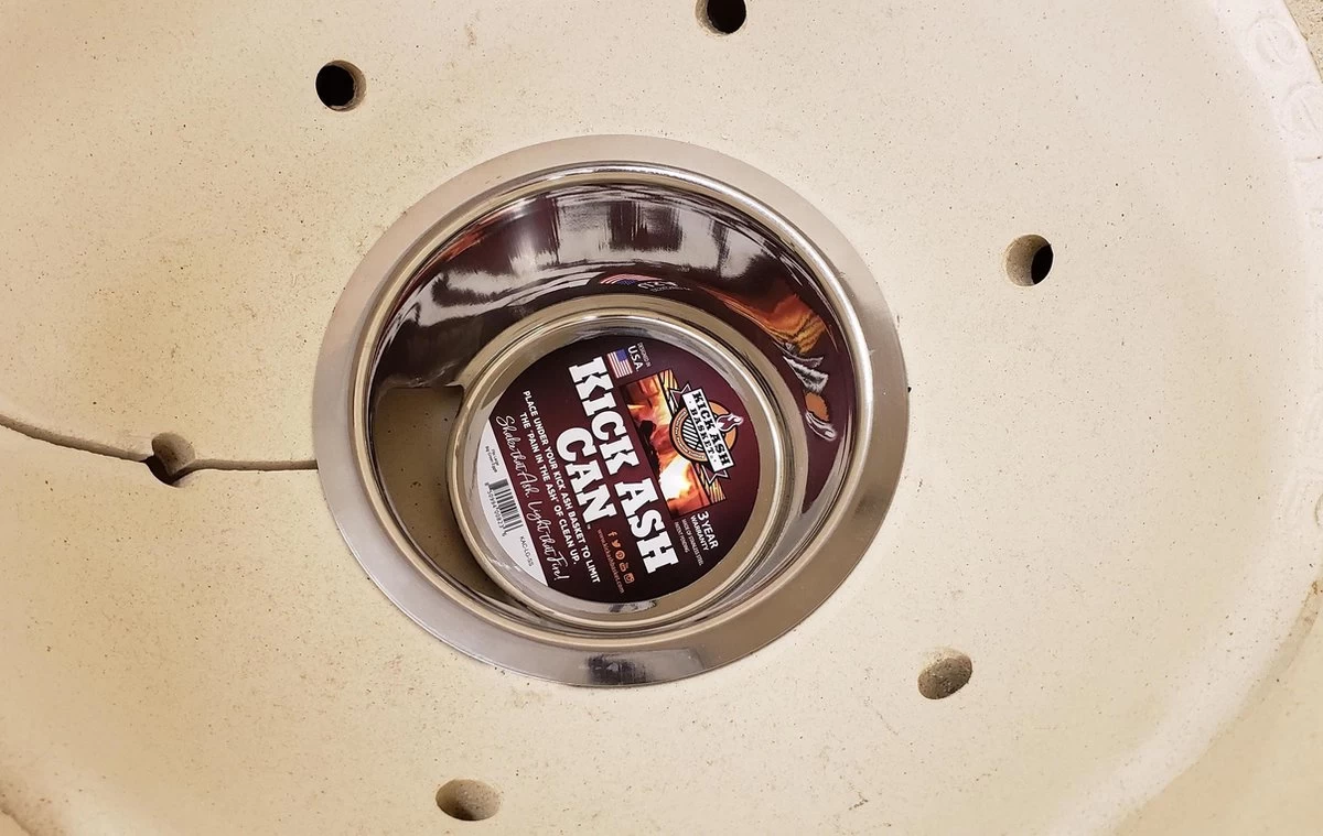 Kick Ash Basket - Big Green Egg Large - Kick Ash Can - As Opvang Pan - Afbeelding 5