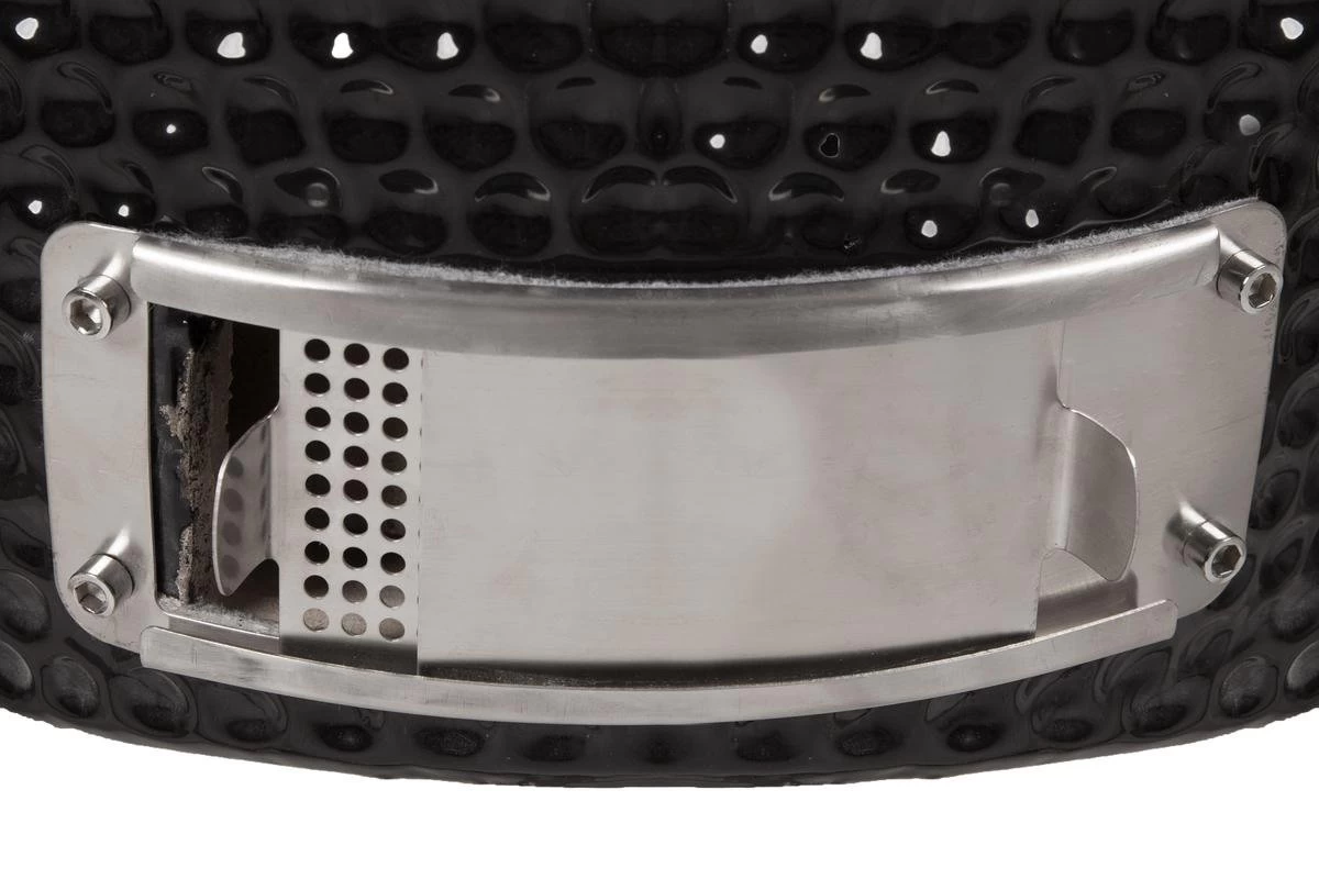 Patton - Kamado 21" - Premium Black - Keramische Barbecue - Incl. Bluetooth Kerntemperatuurmeter - LED Verlichting - Large - Compleet - Zwart - Afbeelding 13