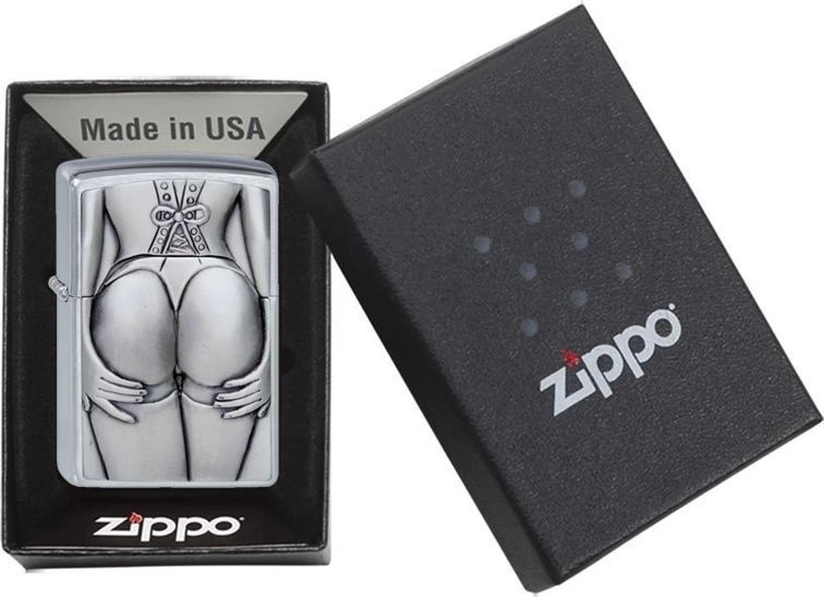 Aansteker Zippo Stocking Girl - Afbeelding 2