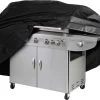 Merkloos Barbecue Beschermhoes - Barbecue Hoes - BBQ HOES - Bbq Afdekhoes- BBQ Waterdichte Beschermhoes - Maat L 170 X 61 X 117 Cm