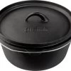 Grill Guru Cast Iron Dutch Oven - Gietijzeren Pan Met Deksel - Medium 23cm