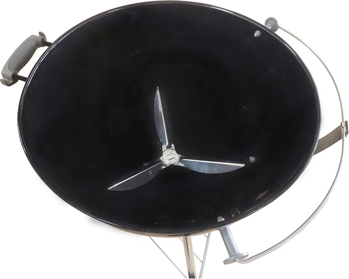 One-Touch-reinigingssysteemkit Voor 57 CM Kogel BBQ , Geschikt Als Vervanging In Diverse Weber Kogel BBQ's - Afbeelding 4