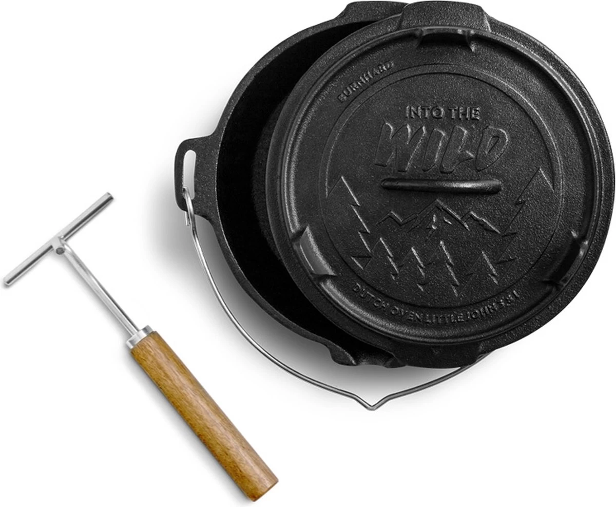 Burnhard Gietijzeren Dutch Oven - Little John 3,8 L - Afbeelding 16