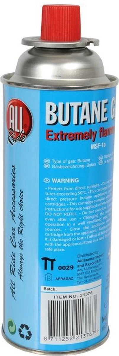 All Ride Butaan Gas / Navulgas - Afbeelding 8