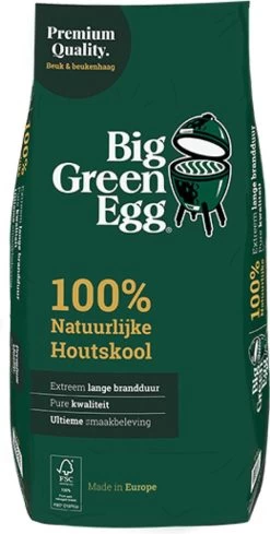 Big Green Egg BigGreenEgg Houtskool Europa 9kg - 1 Zak