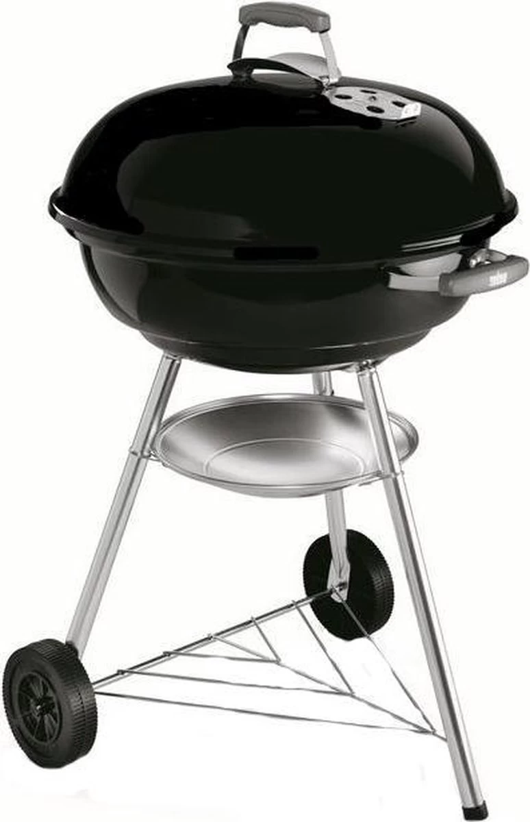 Weber Compact Kettle Houtskoolbarbecue - � 57 Cm - Zwart