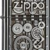 Aansteker Zippo Gear Wheels Emblem
