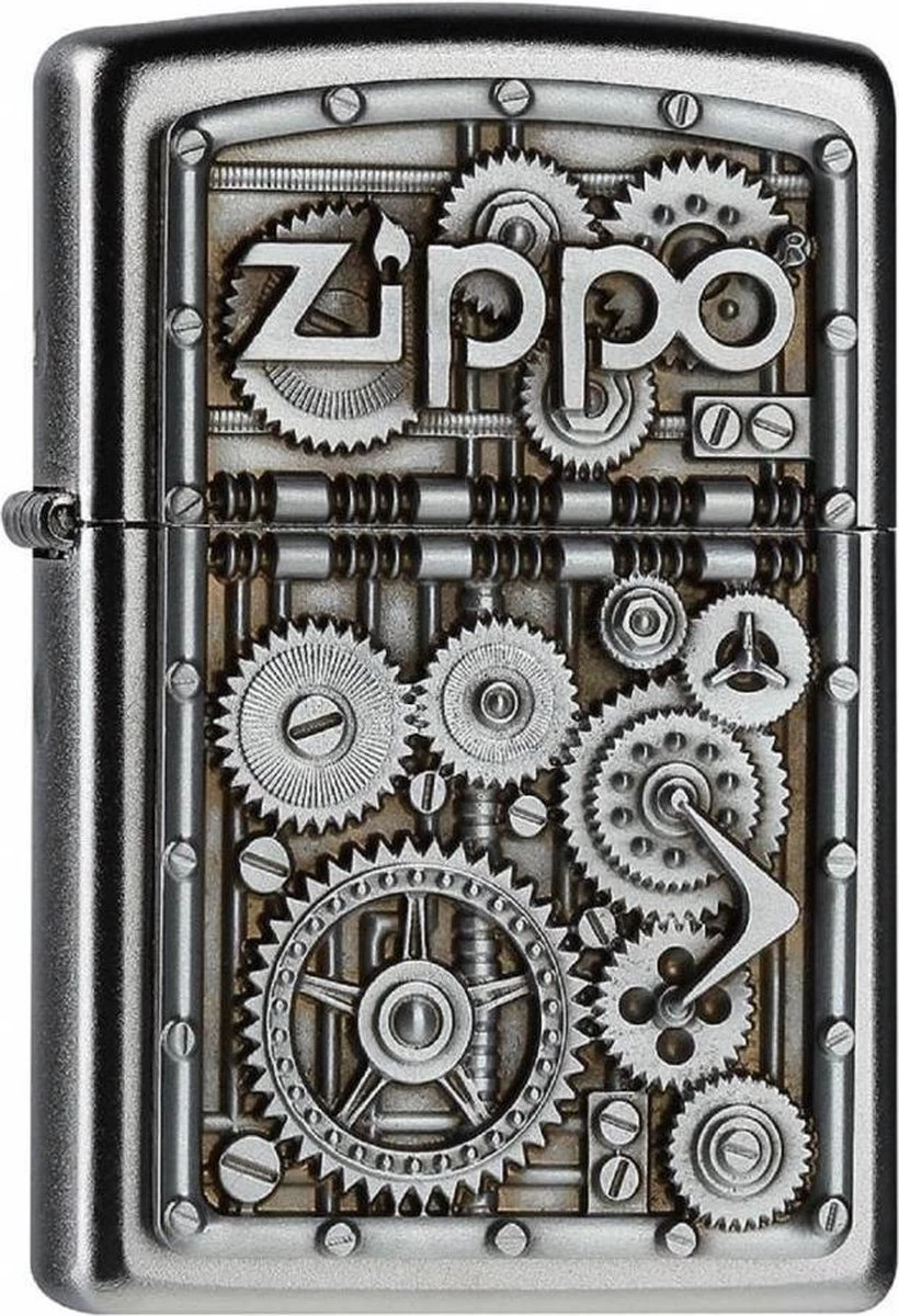 Aansteker Zippo Gear Wheels Emblem
