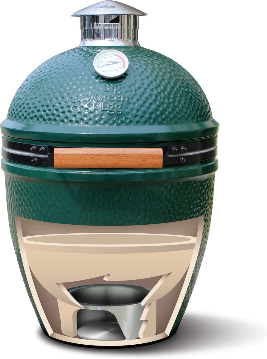 Kick Ash Basket - Big Green Egg Large - Kick Ash Can - As Opvang Pan - Afbeelding 3
