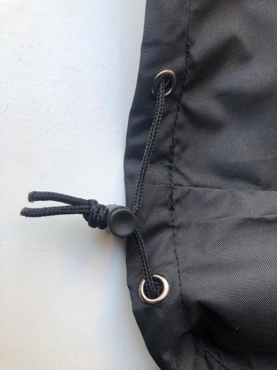 Merkloos Kamado BBQ Medium Beschermhoes Cover Tot 21" Inch - Zwart - O.a. Patton, Big Green Egg, Grill Guru, Black Bastard - Afbeelding 2