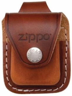 Zippo Pouch Brown With Clip