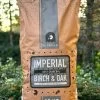 Houtskool "iQ Grills IMPERIAL Best Charcoal" Birch/Oak 10kg, Restaurant Quality - Grote Brokken - Lange Brandduur