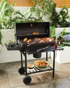 Topline Oil Drum Houtskool Barbecue BBQ